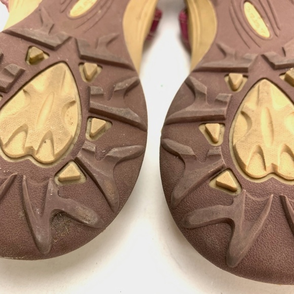 LAND'S END Purple Slides Sandals Flip Flops sz 7 D - Picture 12 of 16